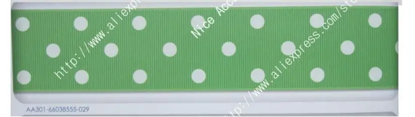 36 1-1/2 ''38 мм полиэстер горошек печатные корсажная лента пятна dotty ленты для волос аксессуары - Цвет: 36