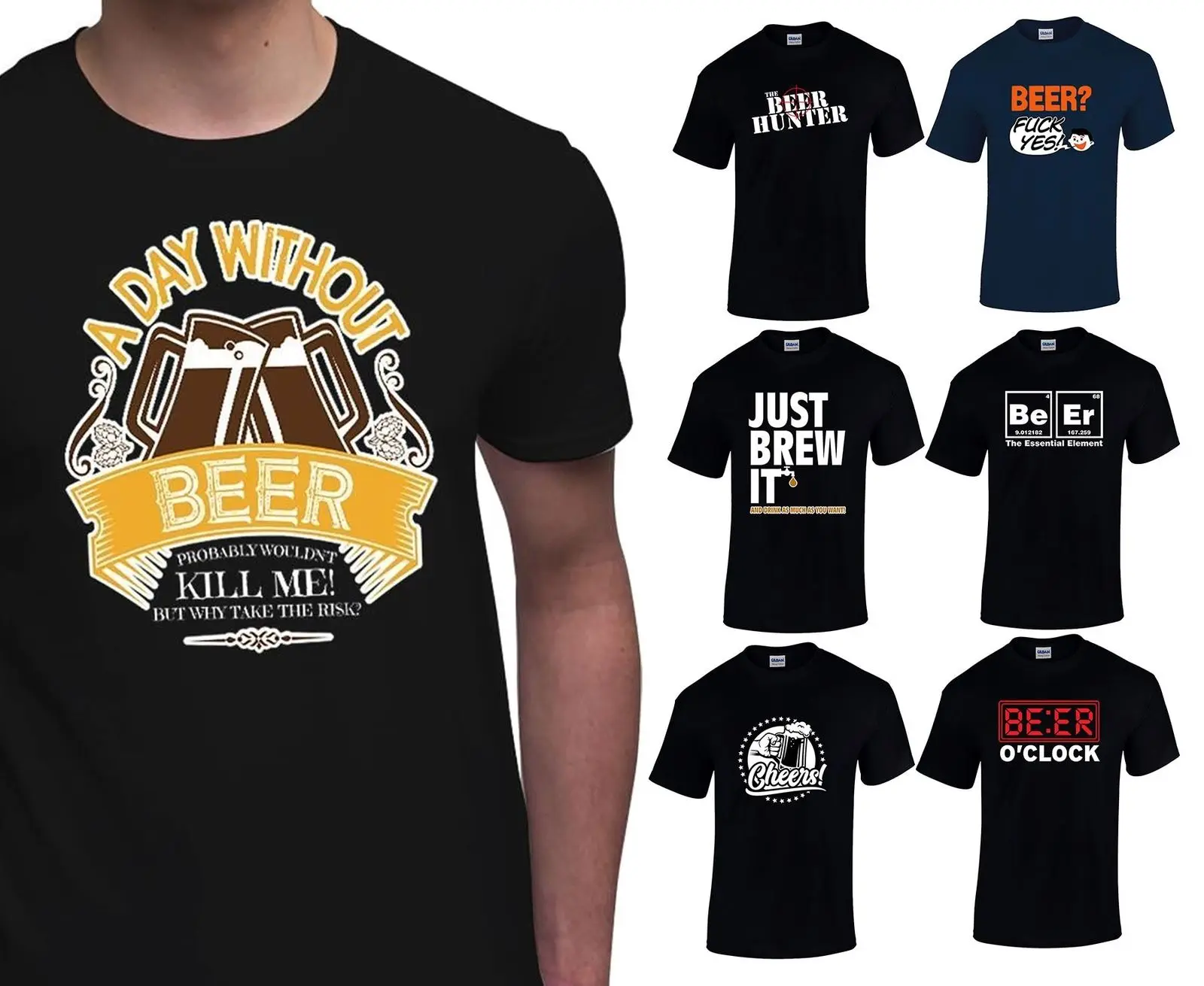 Забавные Для мужчин пива питьевой футболка отдыха Rave фестиваль Ibiza Graphic Tee Подарки