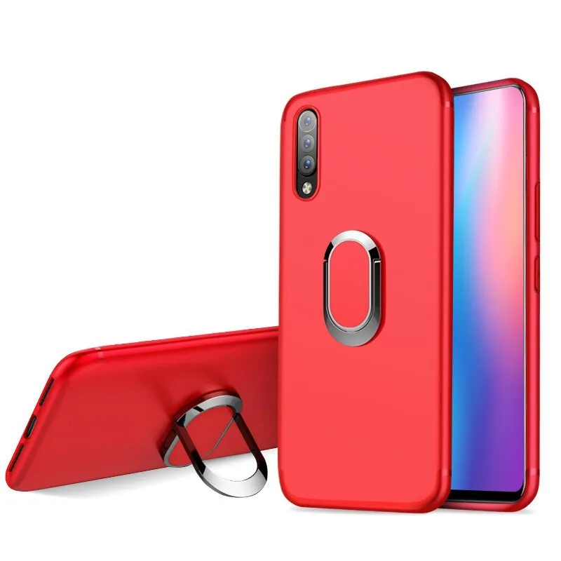 KAPEED For Xiaomi Mi 9 Luxury Magnetic Ring Soft Silicone TPU Anti-Knock Phone Case Funda MI9 SE Cover Coque | Мобильные телефоны и