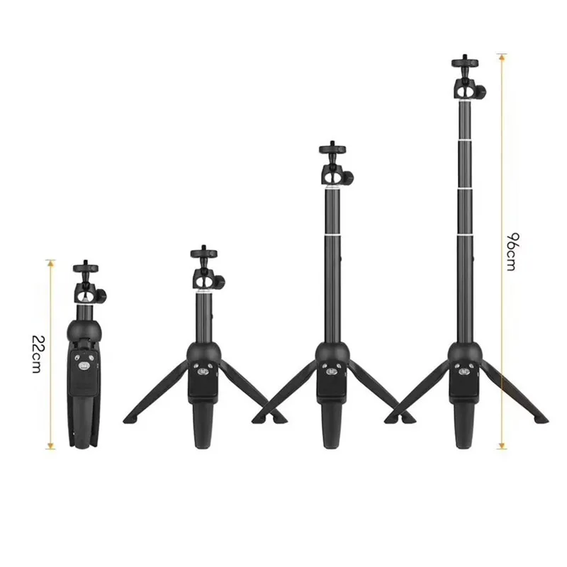 Штатив для селфи портативный Bluetooth ручной легкий штатив 3-в-1 с дистанционным