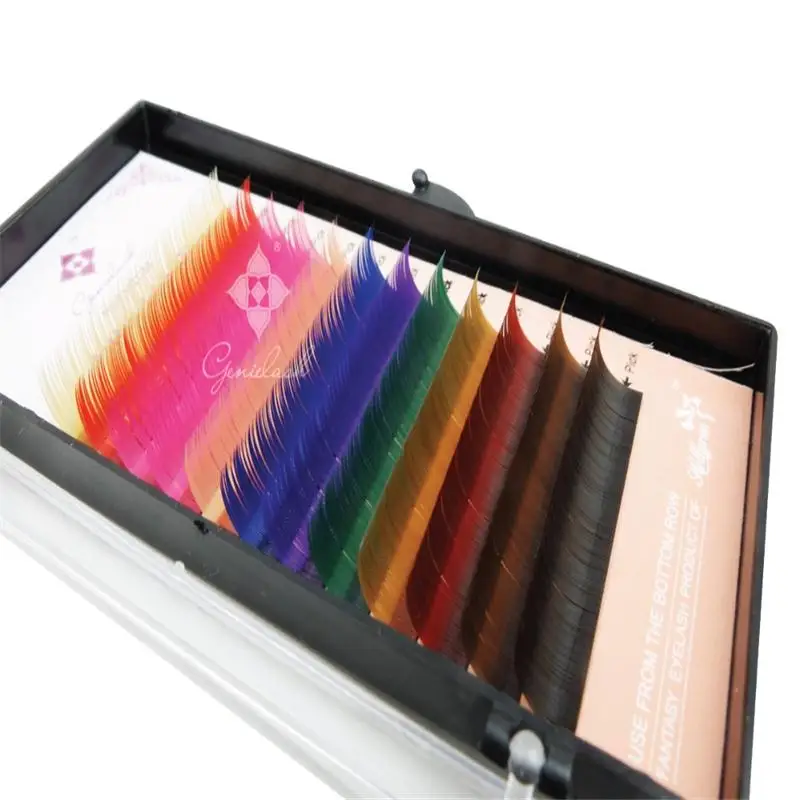 0 20 радуги с ресниц наращивание ресницы для сверкающих|eyelash storage|eyelash dealseyelash pack |