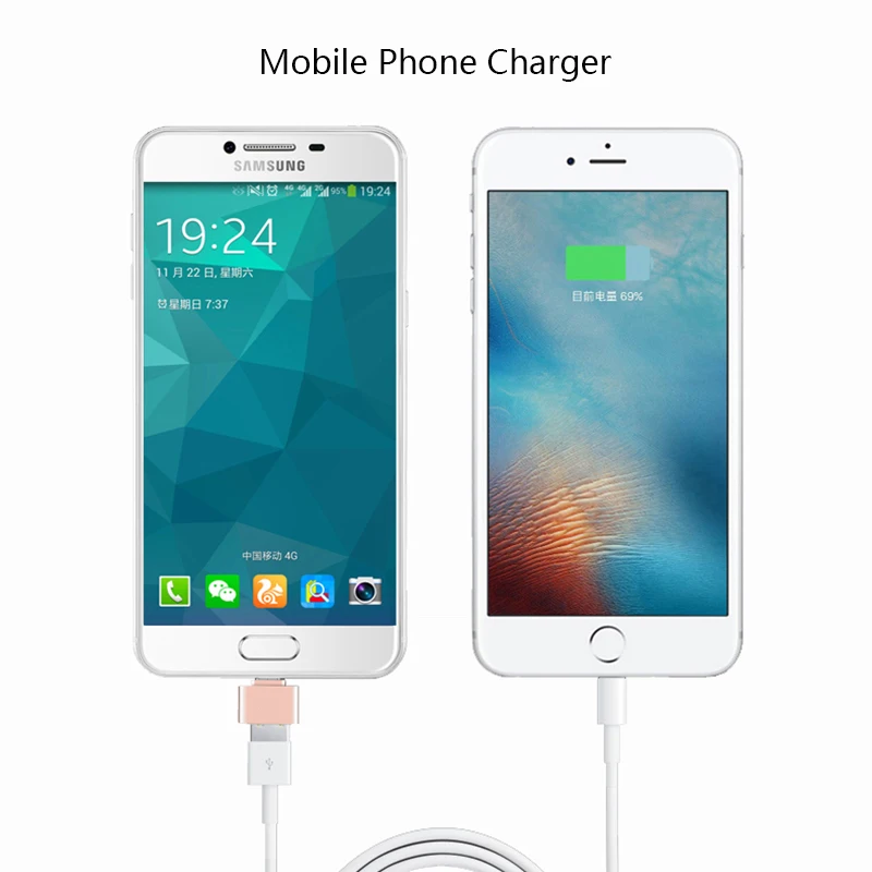 Мини OTG кабель USB адаптер Micro в конвертер для планшетных ПК Xiaomi Huawei Samsung мышь