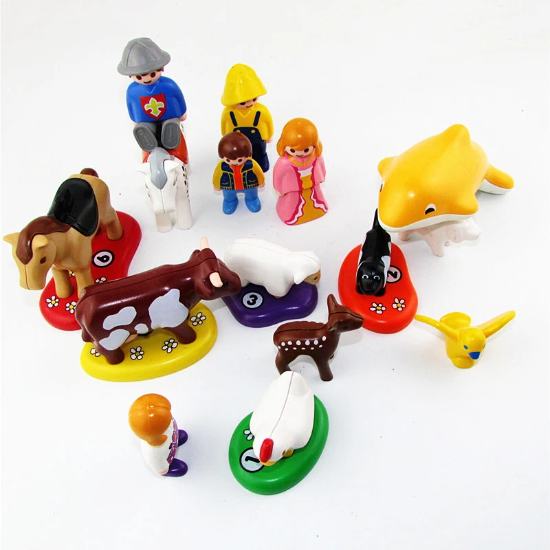 Новый Playmobil 2017 Германии Игрушечные лошадки животных Олень Товары для птиц собака