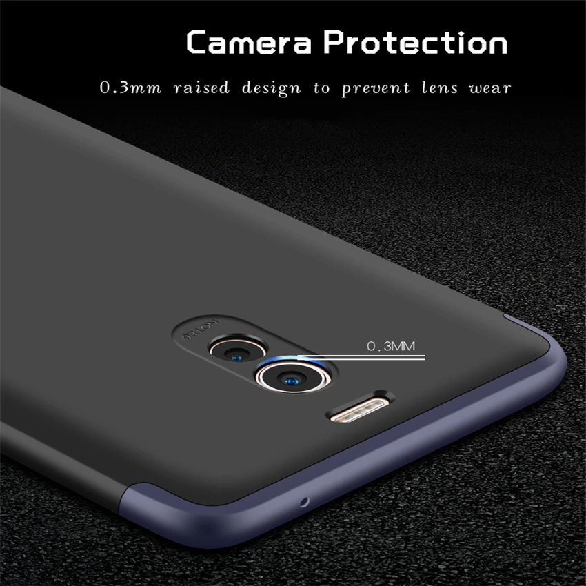 For Meizu Note M6 M 6 Case 360 Full Degree M5 Luxury 3 in 1 Cover Fundas Hard PC M3 Phone Cases E2 |