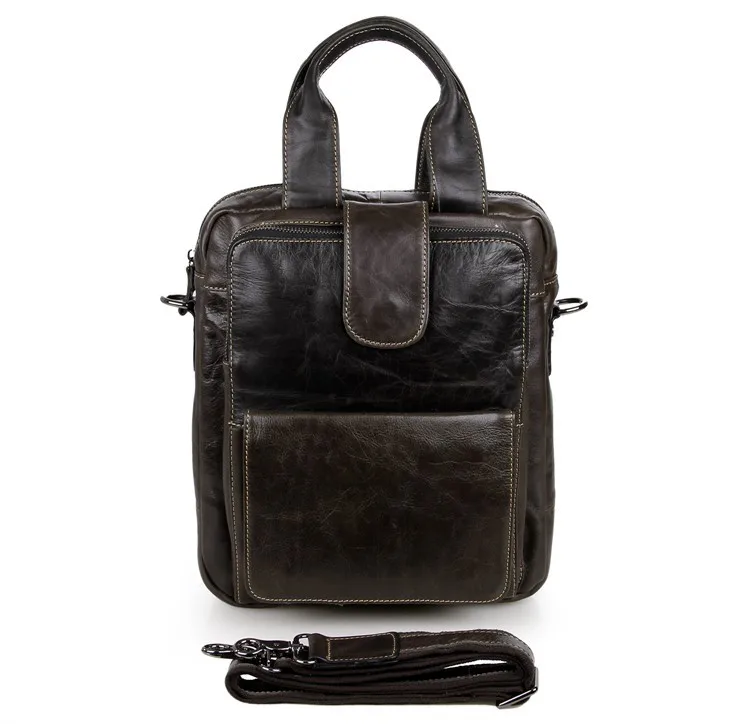 

JMD 100% Genuine Leather Genuine Leather Men's Handbag Small Messenger Bag 7266J