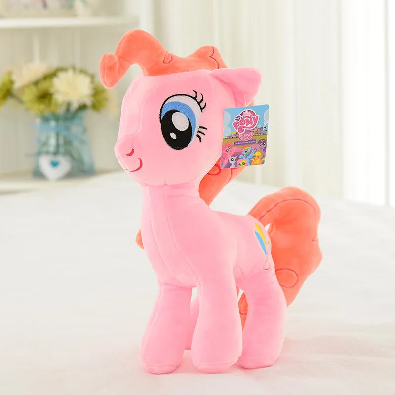 My Little Pony 20 см игрушка мягкая Пони Игрушка Кукла Пинки Пай Радуга Дэш фильм и ТВ единорог игрушки Дружба это Волшебный подарок для девочки