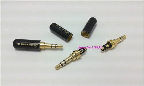 10 шт. Высокое качество медь позолоченный 3 5 мм Мужской стерео мини разъем пайки |