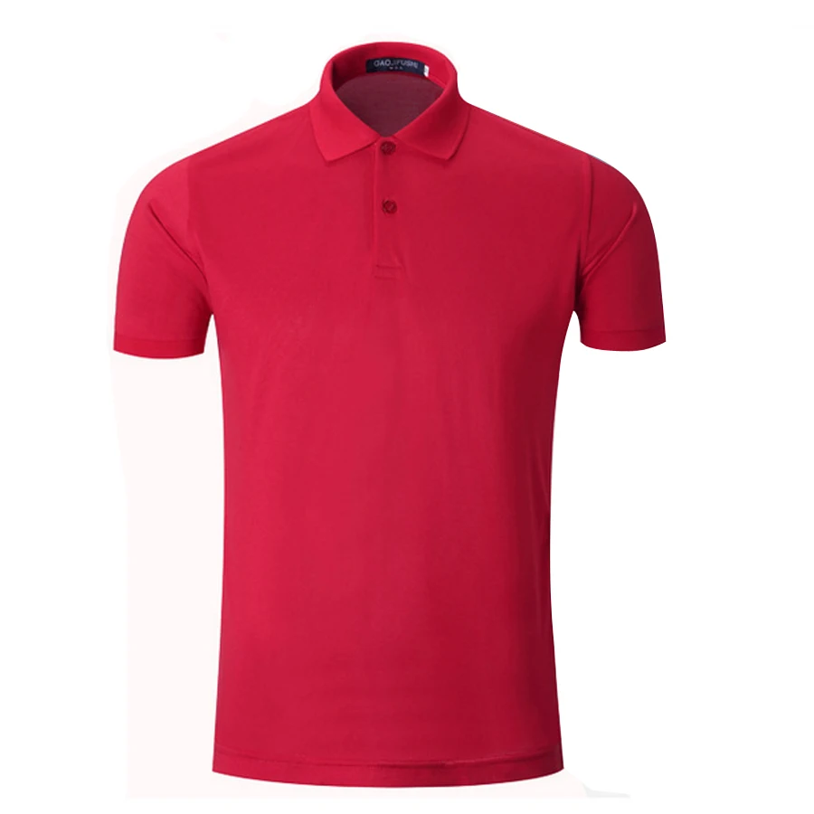 Рубашка поло мужская облегающая с отложным воротником Повседневная блуза