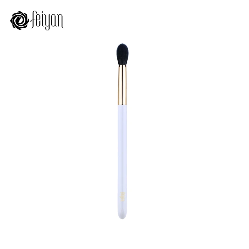 07 Crease Blending Профессиональный набор кистей FEIYAN для макияжа, 13 шт., высококачественный натуральный набор из волоса козла для пудры для нанесения основы румян теней для век, набор кистей для бровей - Handle Color: 07 Crease Blending