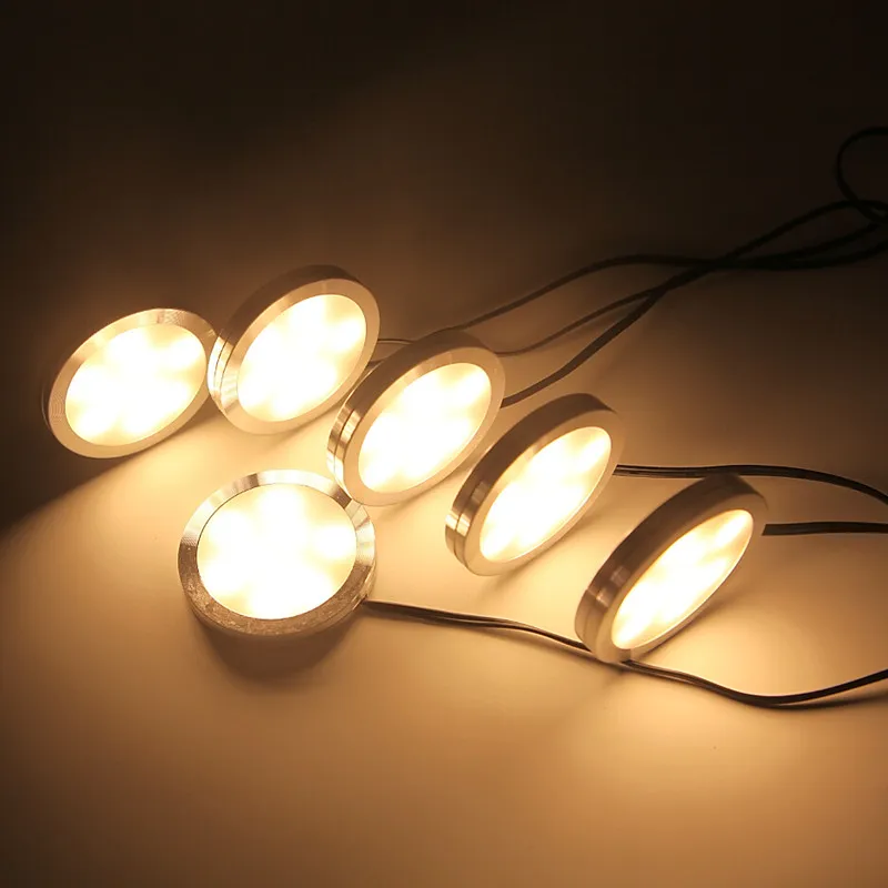 Шкафчик dimmable 6 огни установить беспроводной пульт дистанционного управления RF