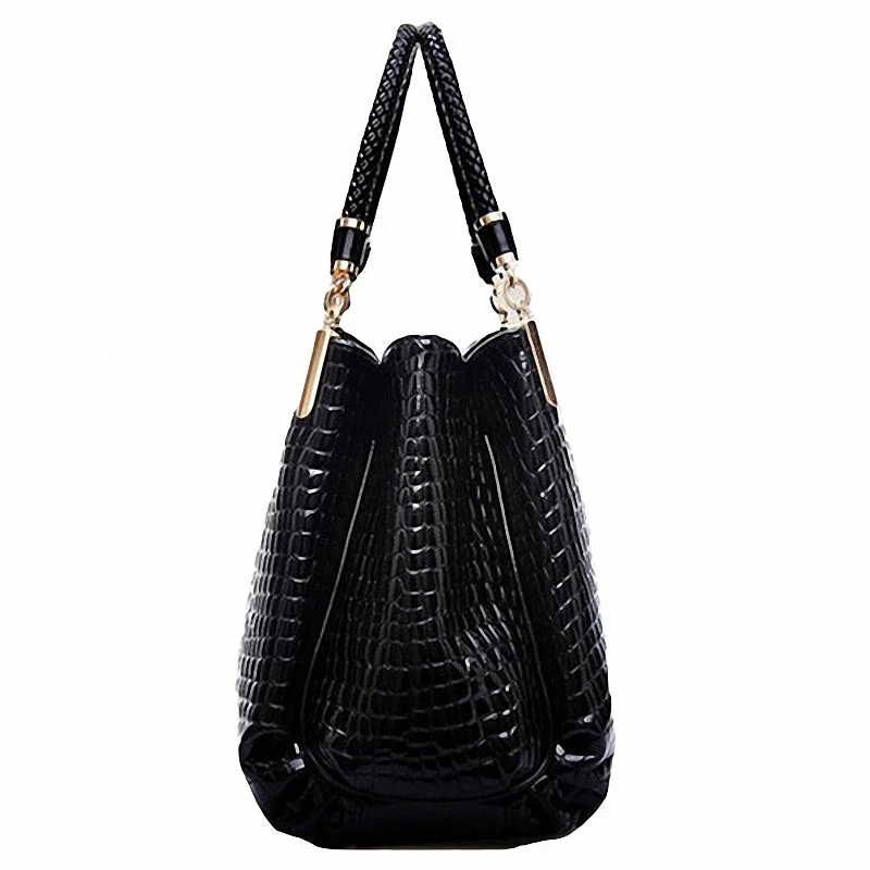 Сумка хобо женская из экокожи с крокодиловым узором|large shoulder bag|hobo bagshoulder bags |