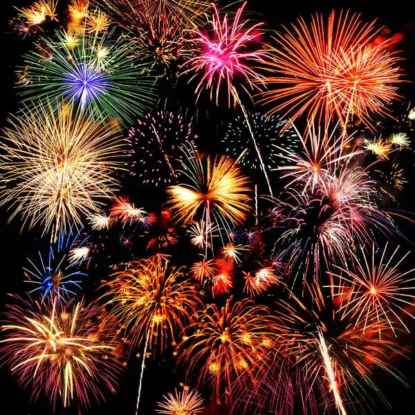 

MR-2037 Firework Happy New Year Fotografia Photo Background Backdrop Vinyl