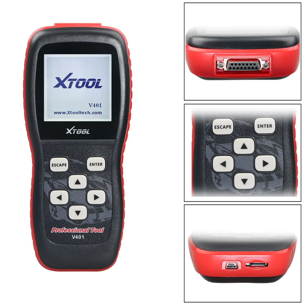 XTOOL 401 сканер профессиональный инструмент кода OBD2 сканер|scanner obd2|xtool scannerscanner xtool |