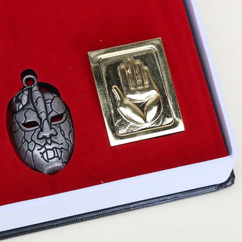 

12Pcs/Set JoJo's Bizarre Adventure Jotaro Kujo Crazy Diamond Arrow Metal Pendants+Pins+Earrings+Necklace+Keychain