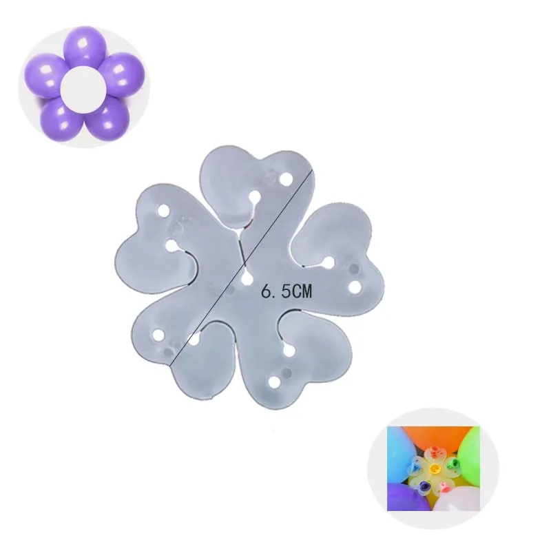 8-Season Plastic Balloon Clips Glue Dot Holder Backdrop Decor Accessories Wedding Table Decoration Bachelorette Party Supplies | Дом и сад