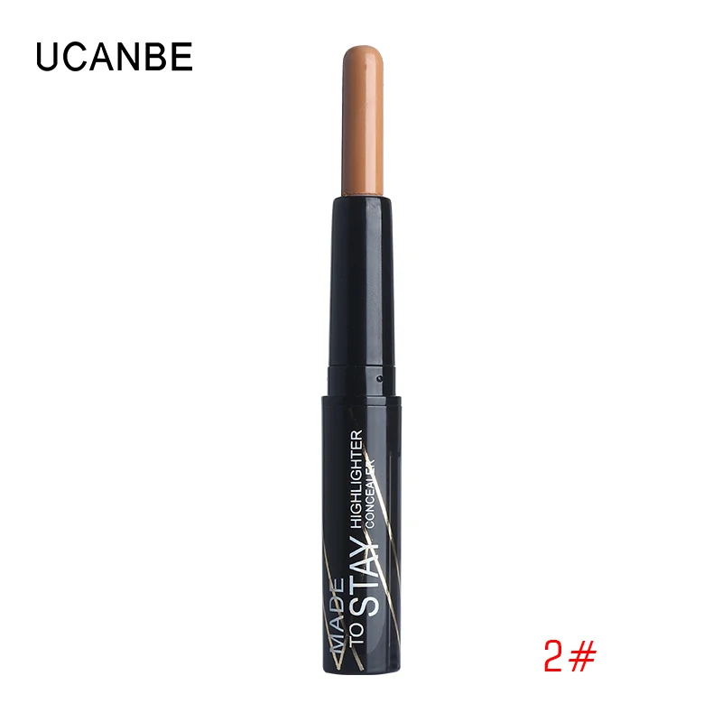 Бренд UCANBE, 3 цвета, для лица, бронзер, макияж, Контурный карандаш, кремовый консилер, ручка, водостойкая, долго носится, база, 3D основа, Стик