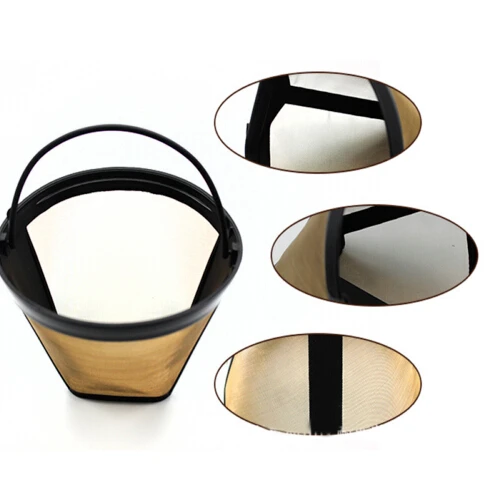 Высококачественная моющаяся корзина для фильтра кофе многоразовая Замена