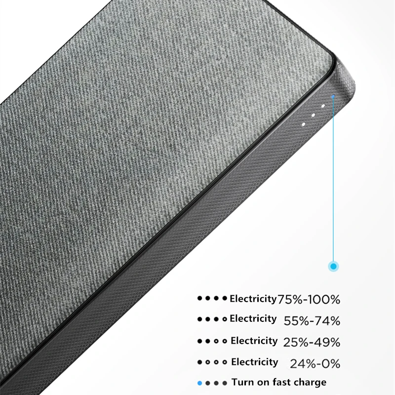 NANFU 10000 mAh 18 W PD быстрое зарядное устройство power Bank портативное QC3.0 внешний