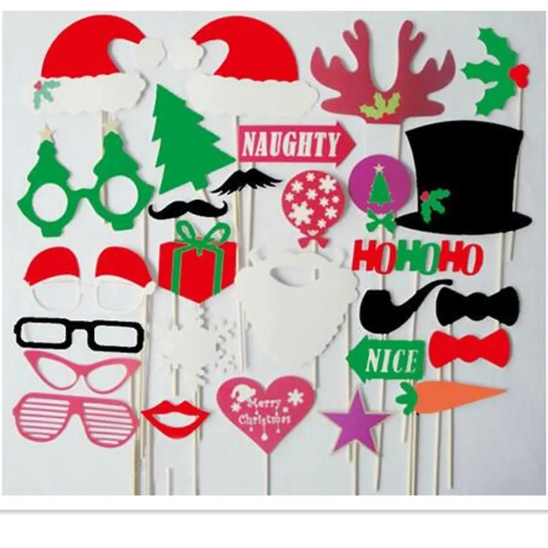 28 шт красочные веселые головные уборы усы креативный реквизит для фотосессии