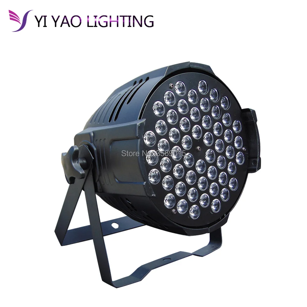 54x3 сцены can/54 шт. RGBW led par 54 шт. x 3 Вт dj диско светильник 54 led