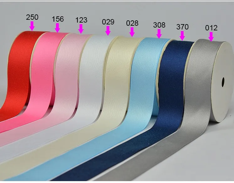 

YOFAY 1/4" 6mm Polyester Cotton Double Face Satin Ribbon For Hairpin Gift Wrapping DIY Craft Supply Material Party Accessory