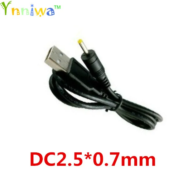 

USB 2,0 A Тип мужчина к DC2.5 * 0,7 мм Мощность Зарядное устройство для передачи данных линейный Соединительный шнур черный беспроводного доступа в Интернет для ПК и 12 Медь core длина 80 см
