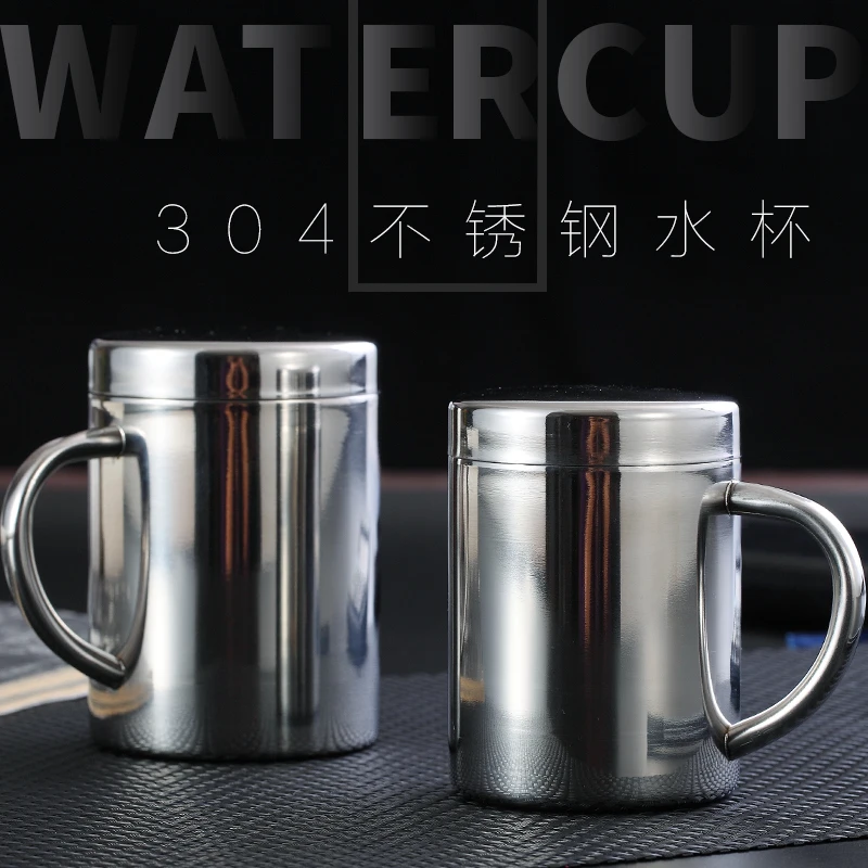 

304 Stainless Steel Drinking Cup Milk Mugs Coffee Mugs Stainless Steel Cup