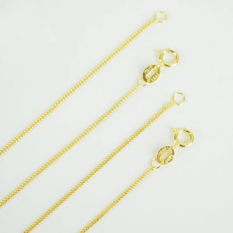 Ожерелье из серебра 925 пробы для женщин и мальчиков|chain necklace|necklaces for womencurb chain |