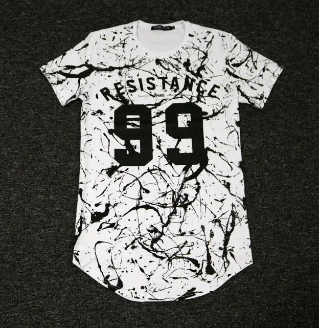 

2016 Summer Fashion Men T Shirt Cotton Short Sleeved Casual T-Shirt DJ hip hop swag tee Men's clothing swag tops tees