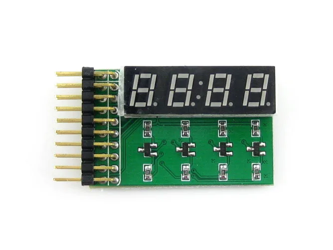 8 сегментная светодиодная плата для циферблата 4 значная включая десятичную