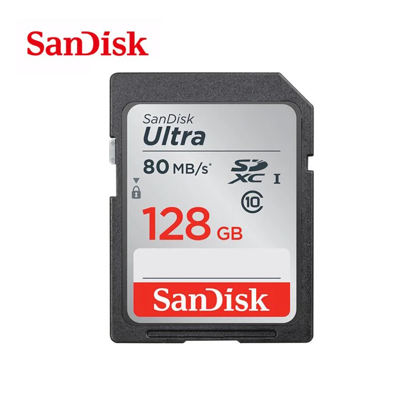 100% Genuine SanDisk carte sd 16GB 64gb 32GB C10 SD card SDHC SDXC Memory Card class 10 for Camera | Компьютеры и офис