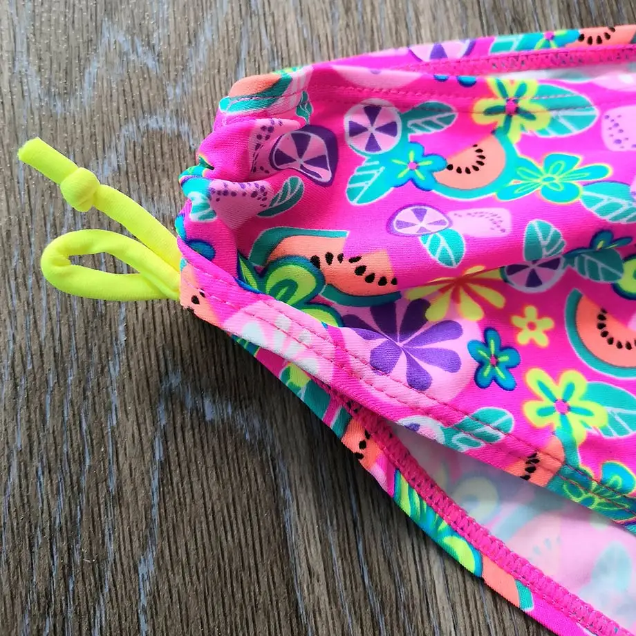 От 8 до 16 лет детский купальник из двух частей бикини для девочек детские