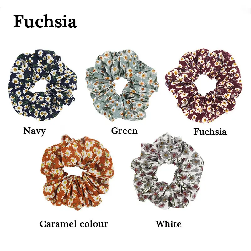 

Elastic Flower 1PC Adjustable 57 Colors Plant Strip Print Dot Soft Chiffon Comfortable