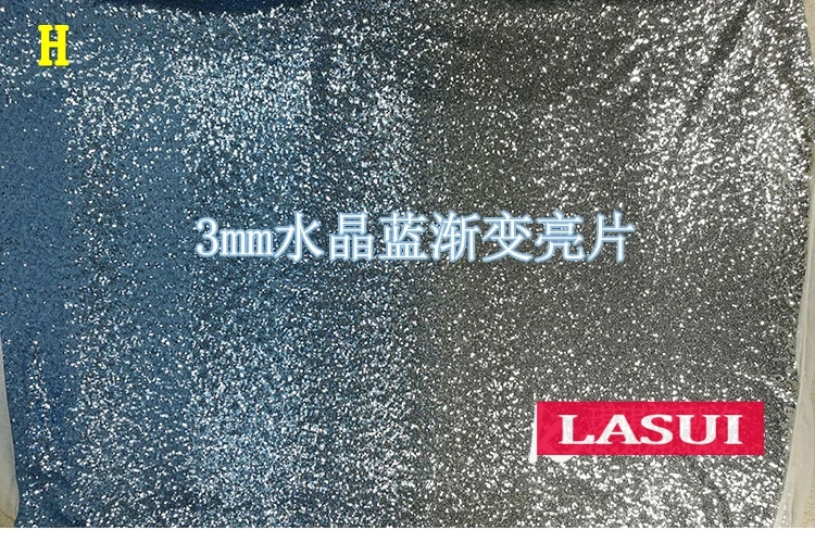LASUI, новинка, 20 цветов, Доступно 3 мм, шифрование блесток, градиентная сетка, кружевная ткань, вечернее платье, одежда для шоу, вечерние платья, ткань W0041