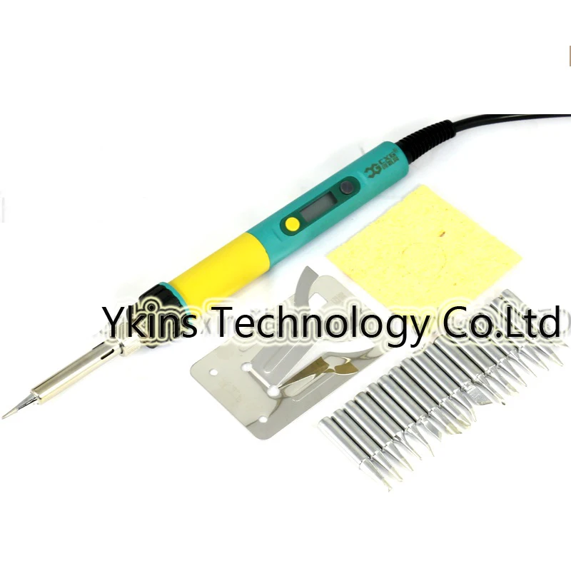 936d новый обновленный CXG + ЖК цифровой электрический паяльник с регулируемой