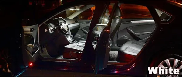 9 шт. X безошибочный GOLF 6 MK6 MK VI светодиодный купольный светильник комплект посылка