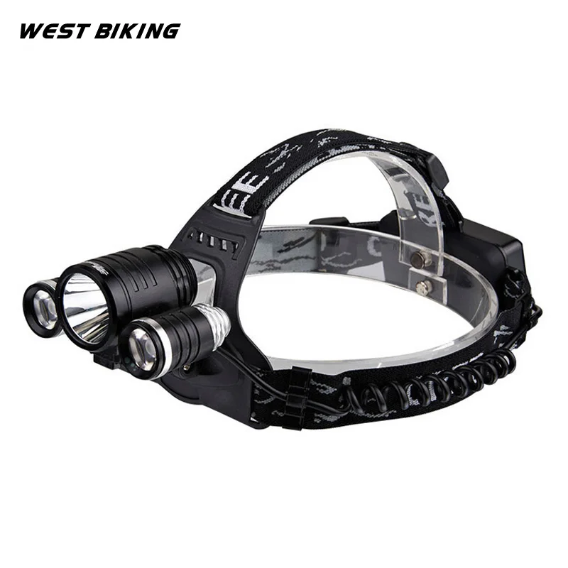 Фонарь велосипедный West Biking с аккумулятором 2*18650|cycling light|bicycle headlampbicycle torch |