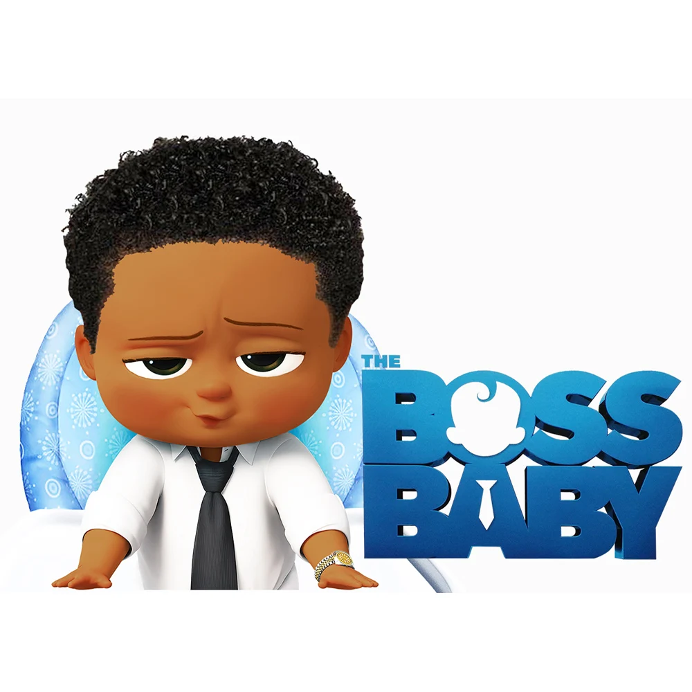 Цветной чудо-мальчик с черными кудрявыми волосами и золотыми часами 7x5ft