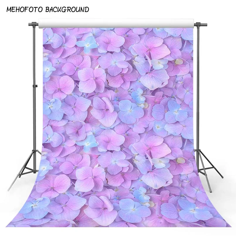 

Романтический фон с фиолетовыми цветами для фотосъемки 5x7, профессиональный фон для фотосъемки новорожденных