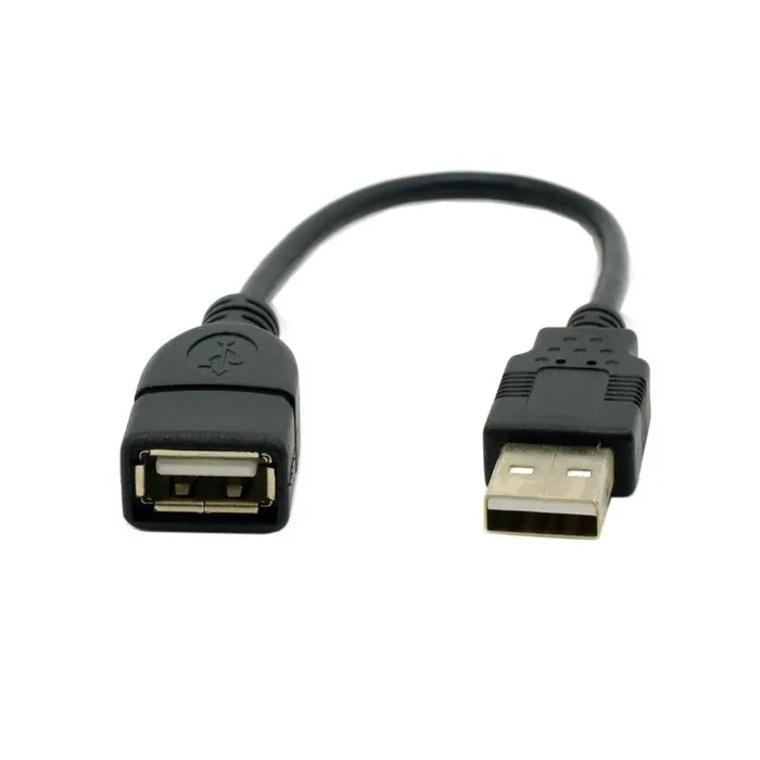 Удлинительный кабель 30 см USB 2 0 A штекер гнездо удлинитель для компьютера и