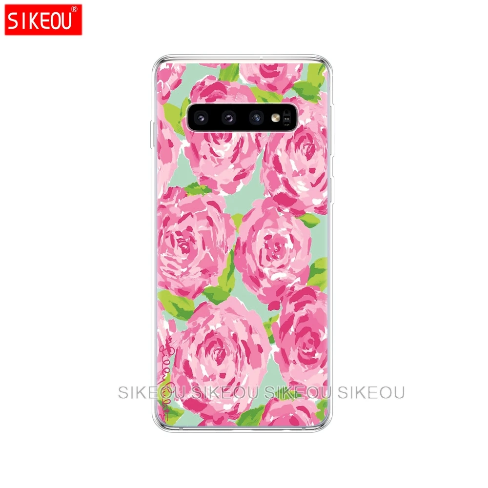 61016 Для samsung Galaxy S10 чехол S10Plus Силиконовый ТПУ чехол для телефона S10 E чехол для samsung S10 Plus G975F S 10 SM-G973F прозрачный - Цвет: 61016