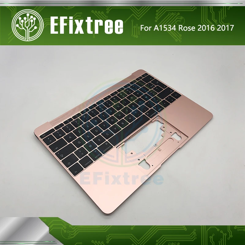 Розовое золото Topcase C чехол Корпус для Macbook Retina 12 ''a1534 Топ с клавиатурой