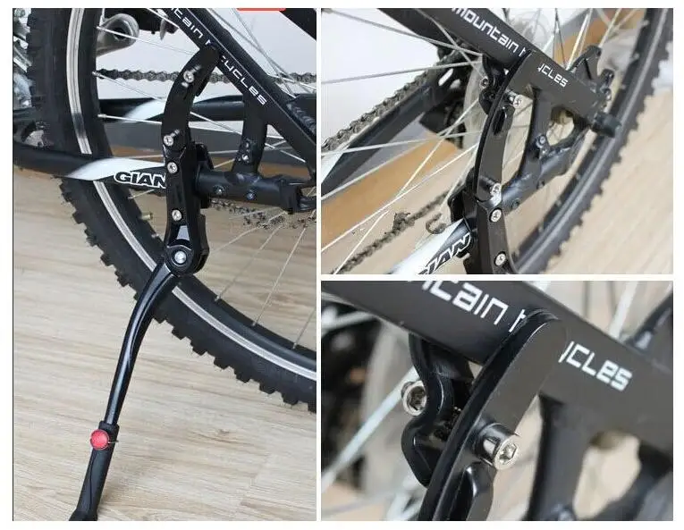 Универсальный 24'-29 ''Регулируемый алюминиевый MTB велосипед дорожный велосипедный стенд Bicicleta боковая палка подставка для гигантский велосипед подставка