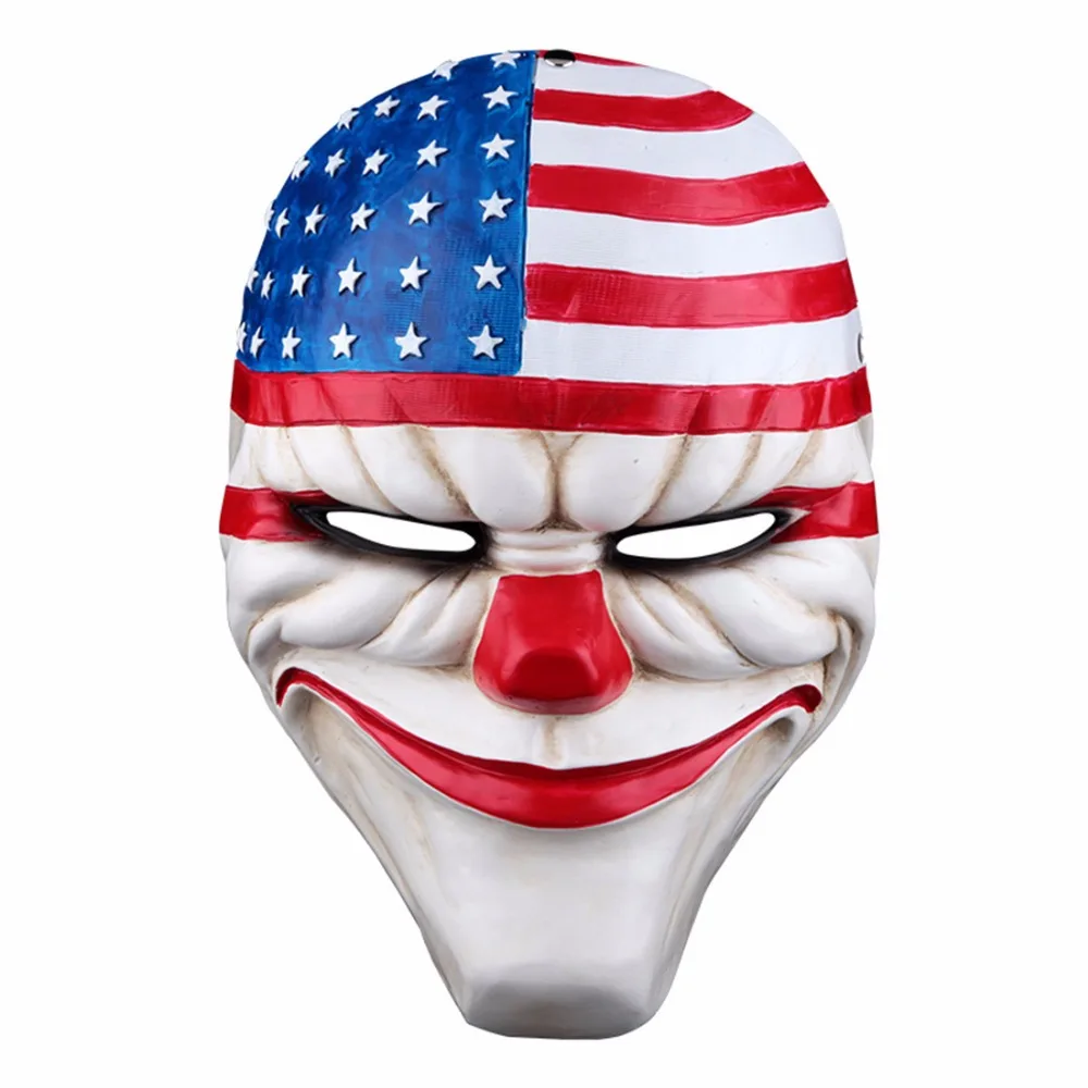 Маска Далласа H & D Payday 2 копия маска клоуна для геймеров и косплея фестиваль|dallas