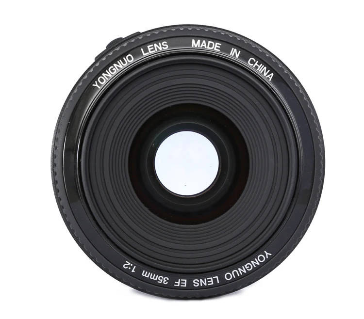 35 мм F2 объектив камеры для Nikon Canon EOS YN35MM объективы AF MF широкоугольный объектив для 600D 60D 5DII 5D 500D 400D 650D