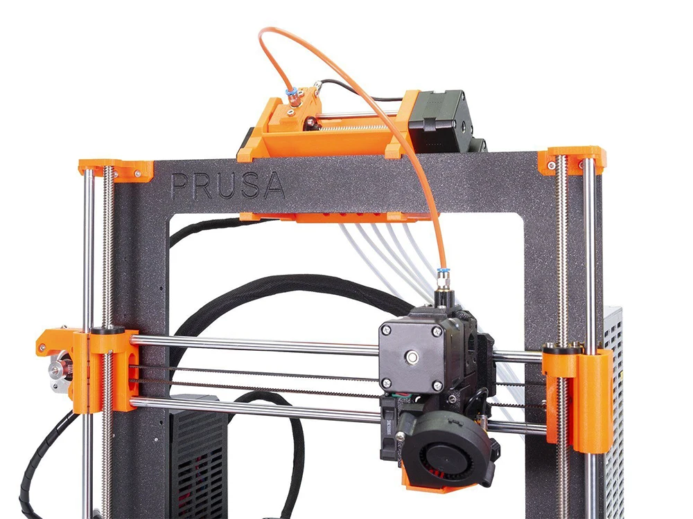 Полный комплект принтера Clone Prusa i3 MK3S с комплектом MMU2S из нескольких материалов