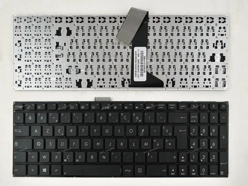 

Новинка Французская клавиатура для Asus X552C X552CA X552E X552EA X552EP X552L X552LA X552LAV Клавиатура для ноутбука черная без рамки Win8