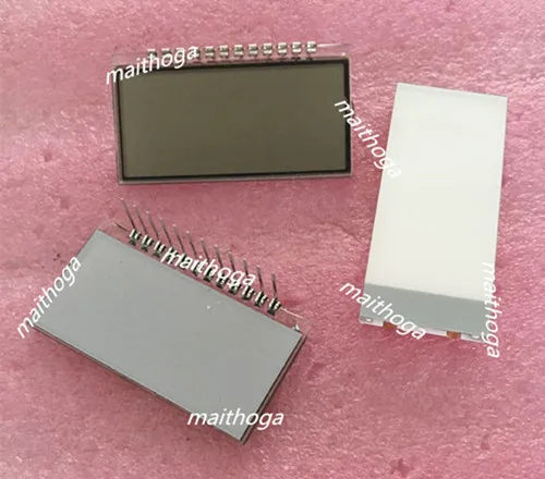 12 контактный TN положительный 4 разрядный сегментный ЖК дисплей белая/желтая