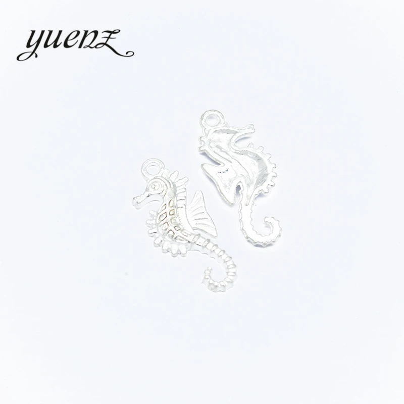 Yuenz 30 шт. Мода сплава гиппокамп Подвески Металл Подвеска DIY ювелирных Интимные