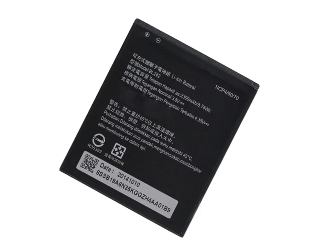 Аккумулятор ISUNOO BL 242 BL242 для Lenovo K3 A6000 A3860 A3580 A3900 A6010 Plus 3 8 В 2300 мАч|Аккумуляторы